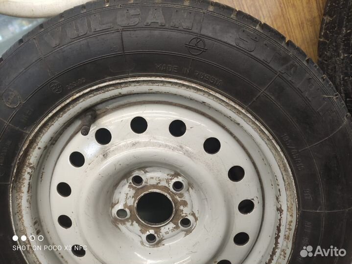 Летняя резина с дисками r15 ваз 2121