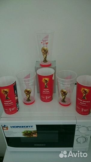 Стаканы с чемпионата мира