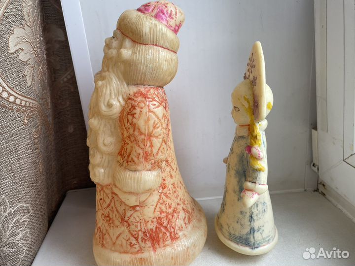 Дед мороз СССР и снегурочка