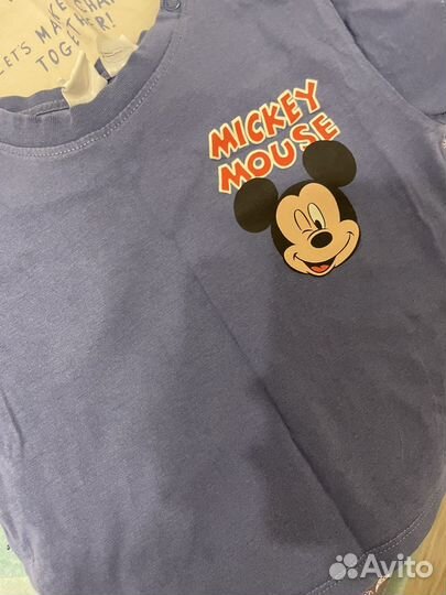 Футболки пакетом hm 86-92