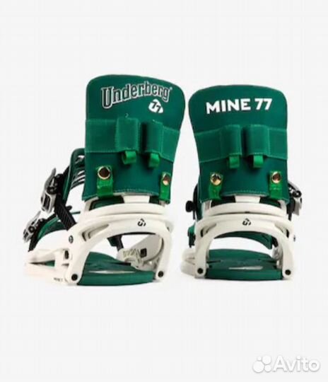 Сноуборд. крепления Burton mine77 x Cartel X EST