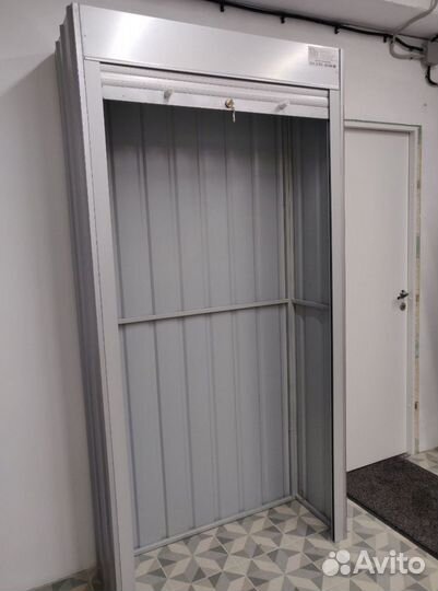 Роллетные шкафы в паркинг/ Шкаф для паркинга
