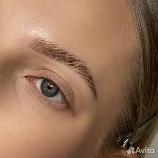Брови ламинирование окрашивание коррекция