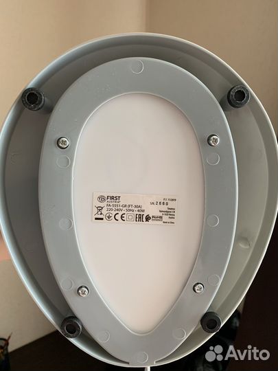 Вентилятор настольный TZS First Austria