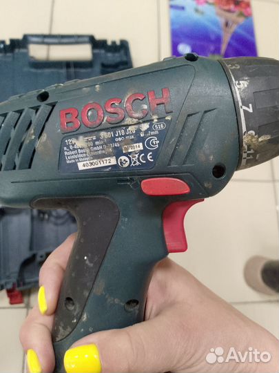 Шуруповерт bosch 12v ориг