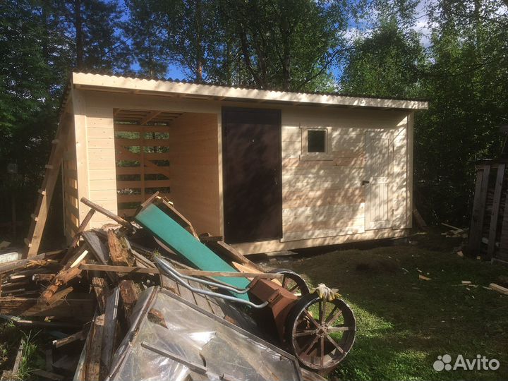 Хозблоки, сараи, бытовки