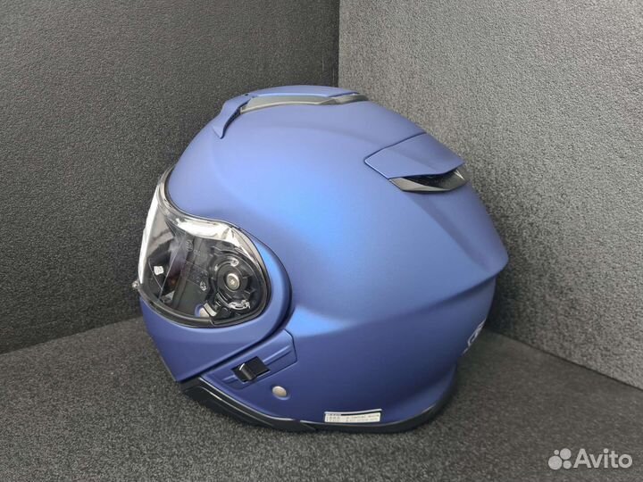Новый шлем shoei Neotec 2 синий мат (М 57-58)