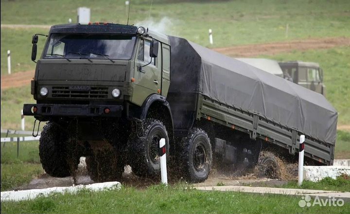 Тент на военный камаз 6350