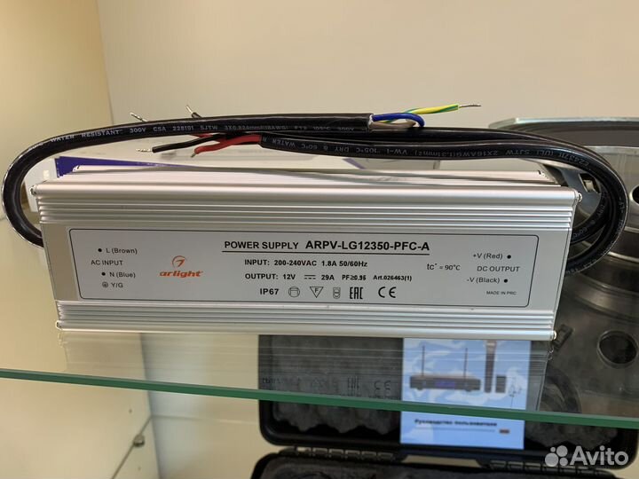 Блок питания arpv-LG12350-PFC-A (12V, 29.0A, 350W)