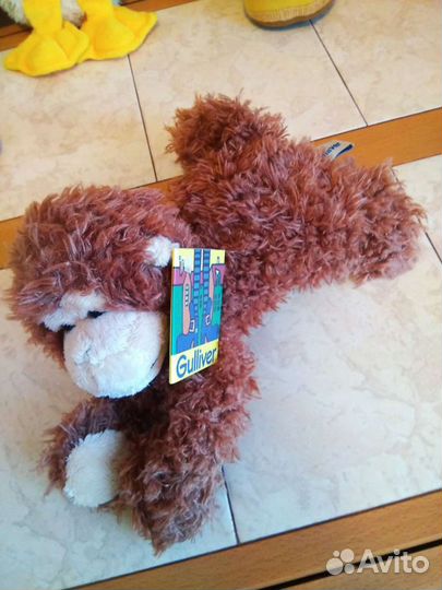 Новая игрушка обезьянка