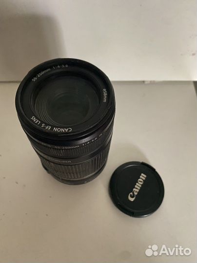 Объектив Canon EF-S 55-250mm f/4-5.6 IS