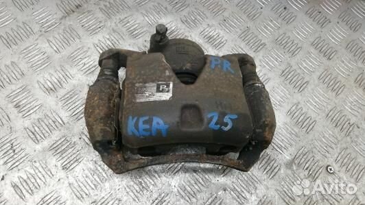Суппорт тормозной передний правый chevrolet aveo 2