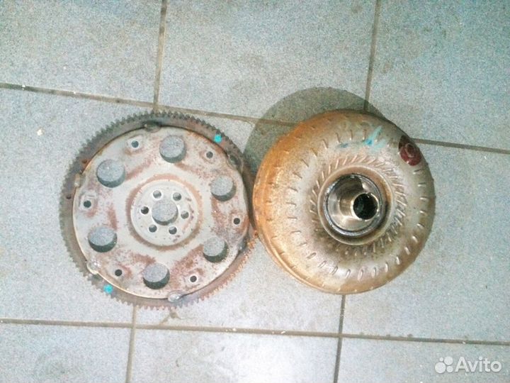 Гидротрансформатор +маховик