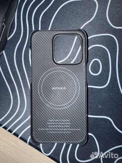 Чехол на iPhone 15 pro pitaka