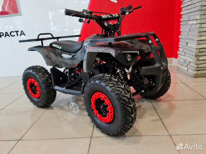 Детский квадроцикл Mini Grizlik X16 (PS) красный