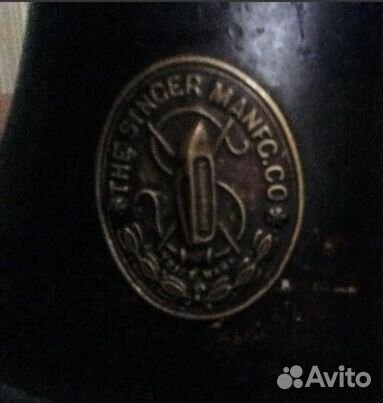 Ножная складная швейная машинка Зингер