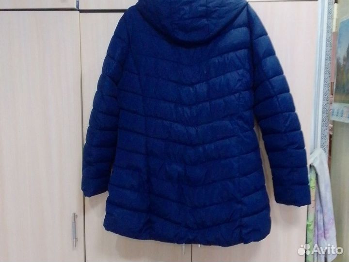 Пуховик женский 52 54 размер б у