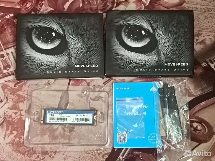 Новый SSD 500Gb и 1Tb и 2Tb