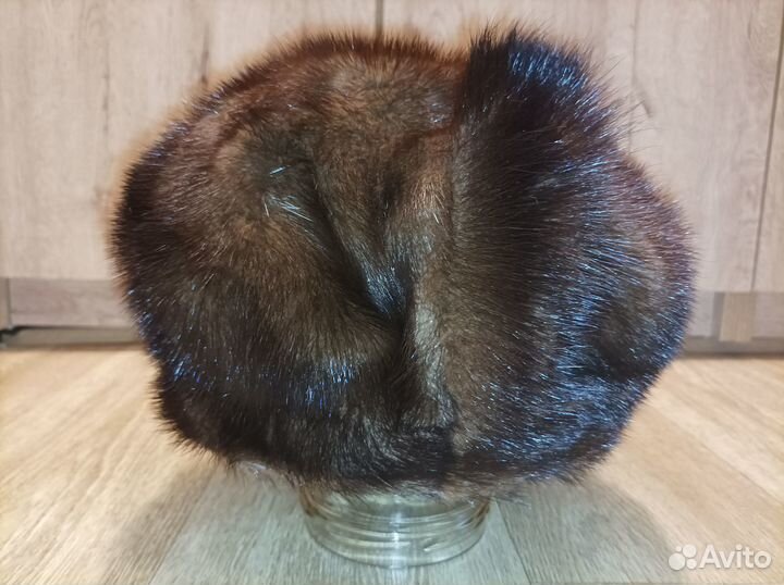 Шапка норковая женская 58 размер