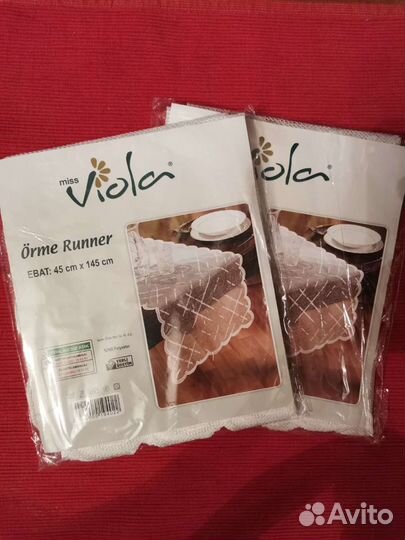 Дорожки на стол кружевные