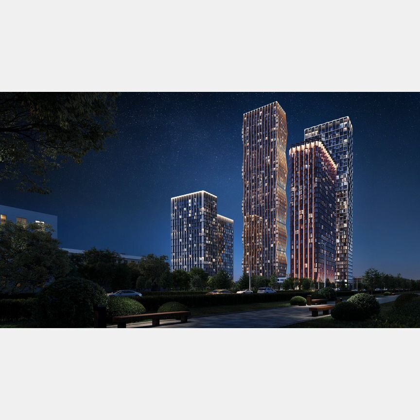 1-к. квартира, 33,3 м², 12/28 эт.