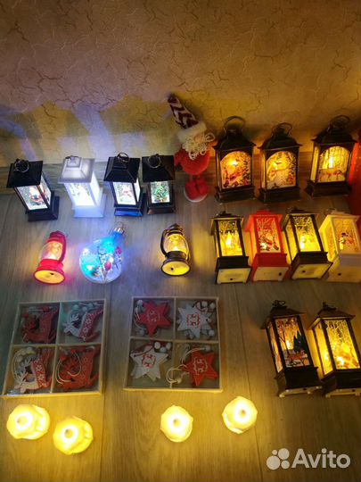 Светодиодные игрушки, фонари