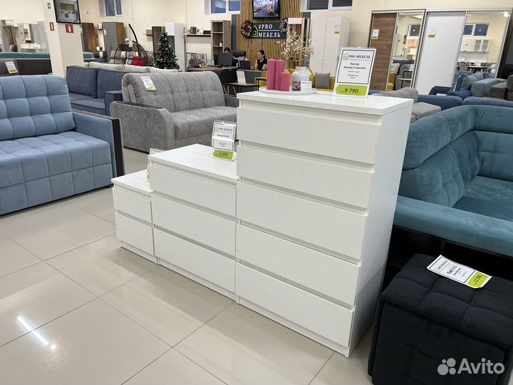 Белые комоды из IKEA