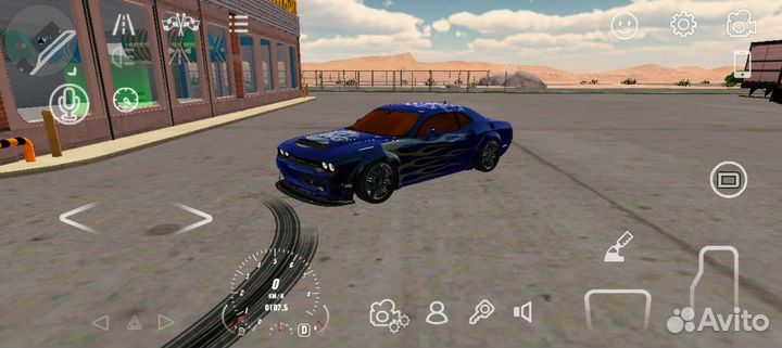Продам dodge, в кар паркинге, за 5р