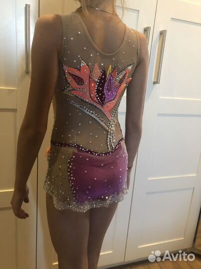 Купальник для художественной гимнастики 130-140