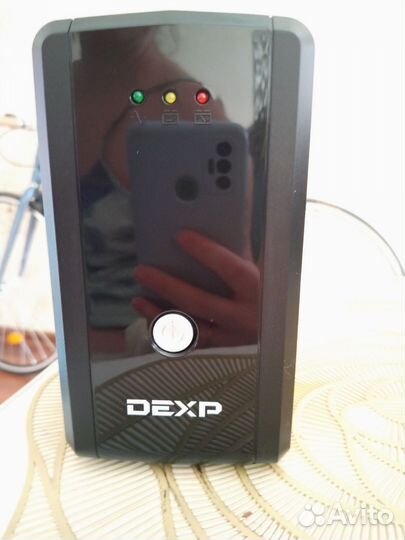 Бесперебойник новый, ибп dexp CEE-E 65VA L