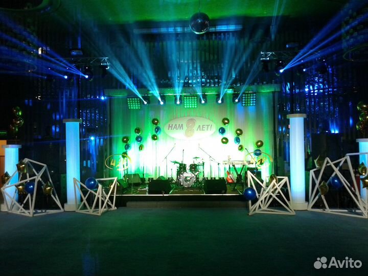 Звук свет бэклайн для Вашего мероприятия