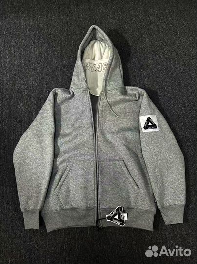 Зип худи с балаклавой palace