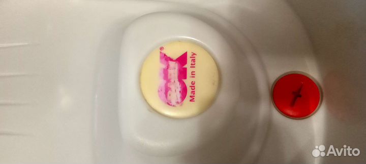 Детская ванночка+круг на шею