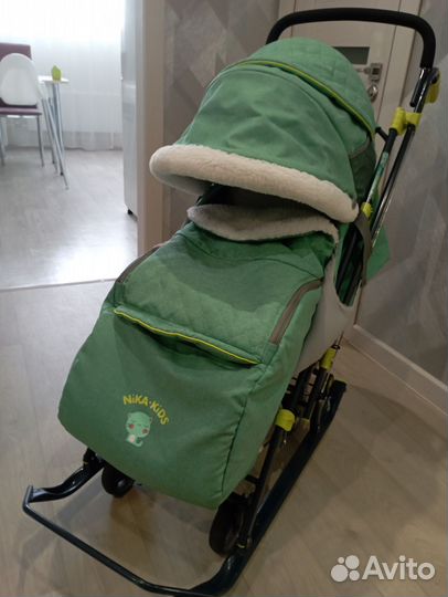 Санки коляска ника