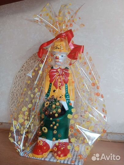 Подарок,кактус,эхинокактус,суккулент