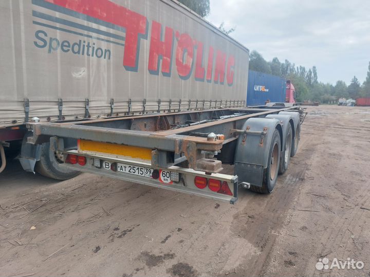 Полуприцеп ломовоз Turbos Hoet OPL/3AT/38/03BSRM, 2005