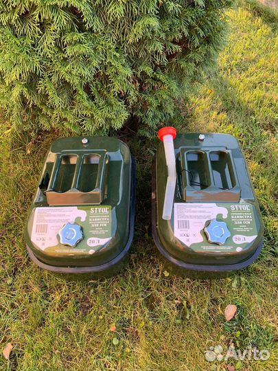 Канистра для бензина 20л, металл