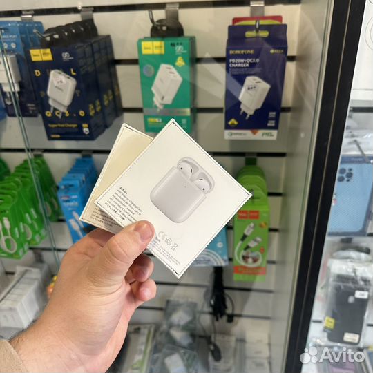 Беспроводные наушники apple airpods 2