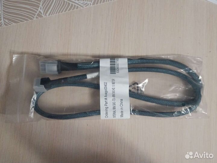 Кабель internal mini sas-to-mini SAS hd, 1 meter