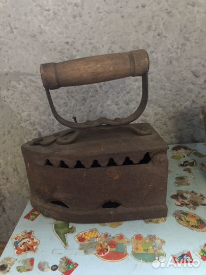 Старый утюг, ступа