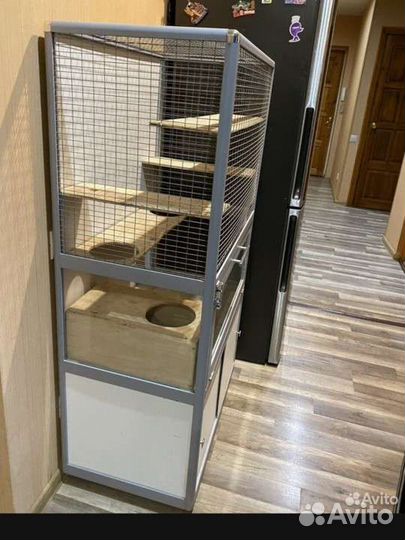 Клетка для грызунов очень большая