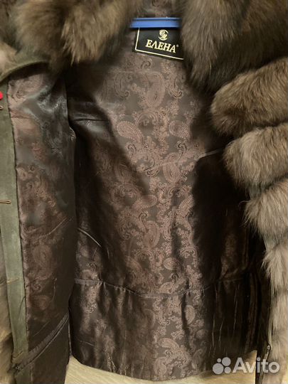 Шуба трансформер песец под соболь 44-46