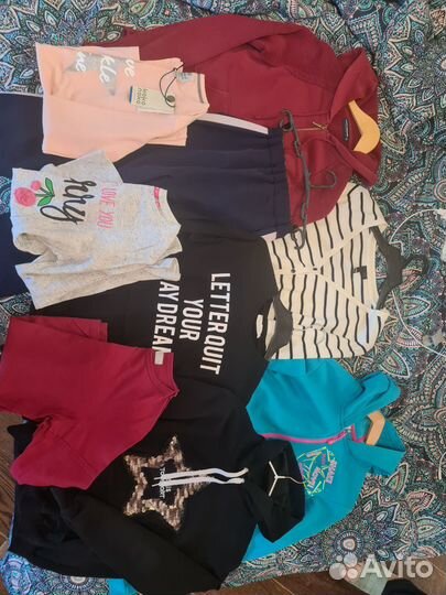 Большой пакет вещей на девочку 158-164