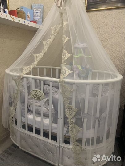 Кровать с балдахином 8 в 1