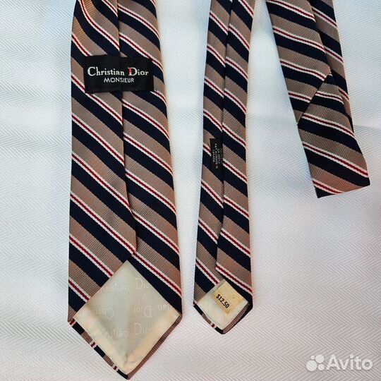 Винтажный Christian Dior галстук винтаж 1970е