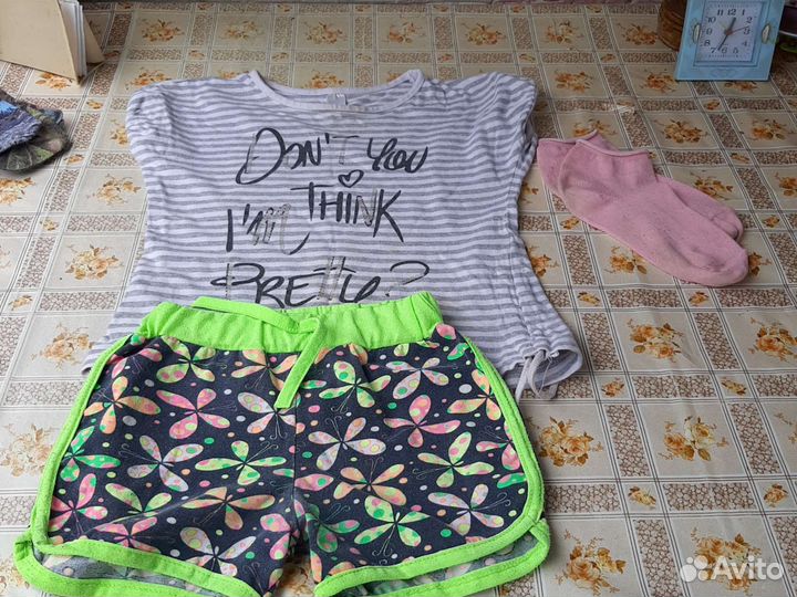 Вещи пакетом на девочку 128