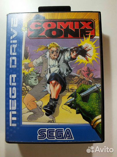 Сomix zone Sega mega drive PAL
