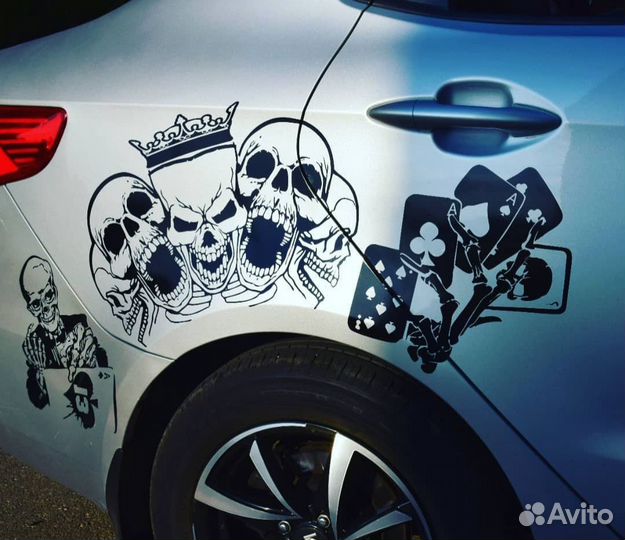 Наклейки на авто