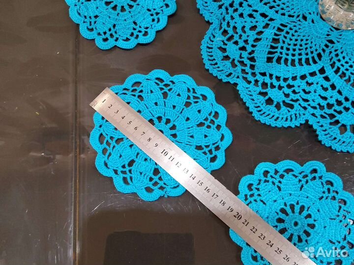 Салфетки вязаные крючком