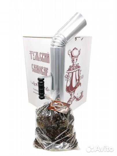 Тульский новый самовар на дровах 